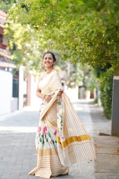 Ambujam Premium Kerala Saree