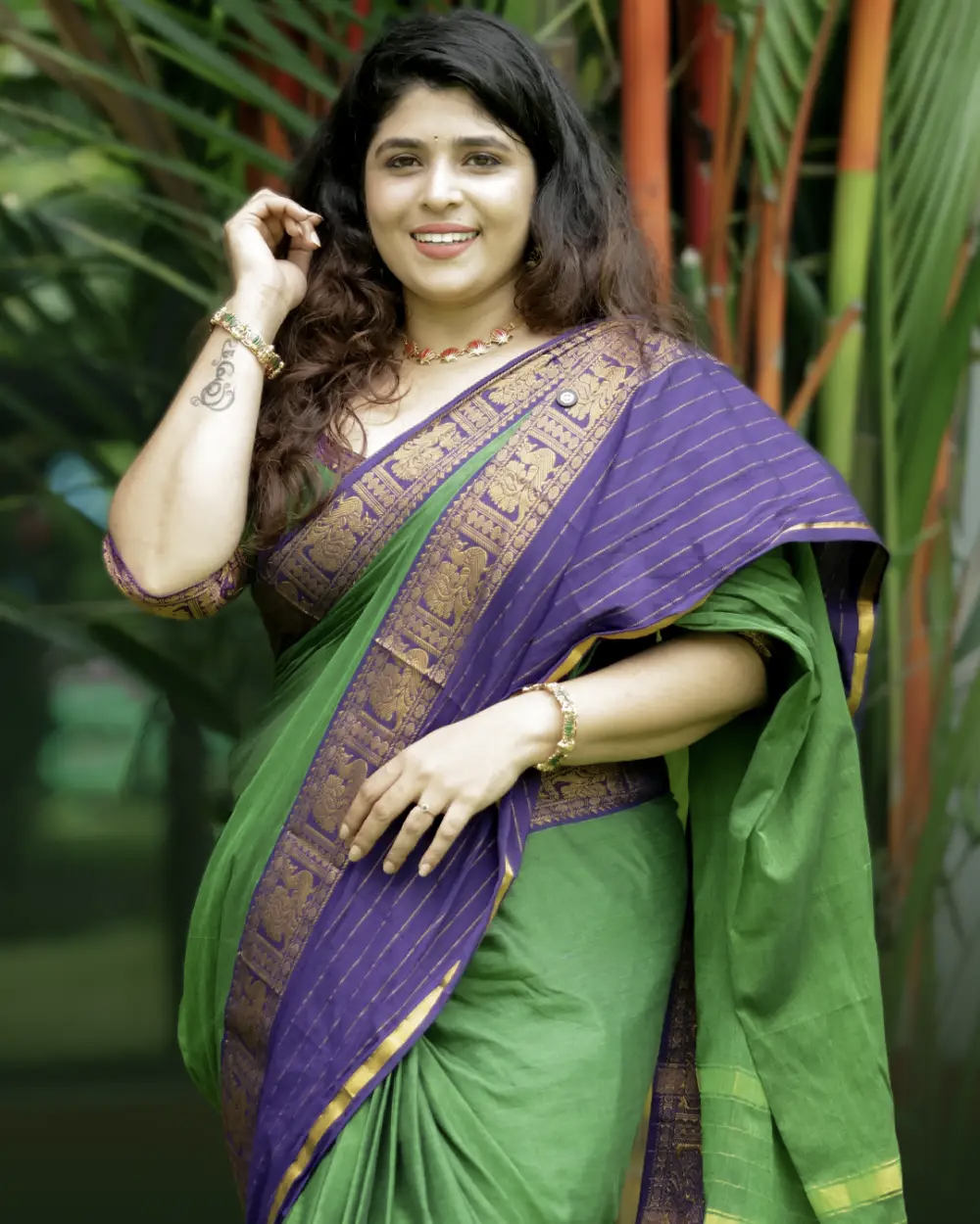 Anandhi Pure Narayanpet Saree