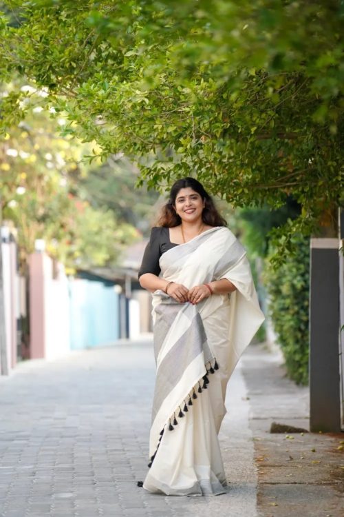Kalima Pure Cotton Kerala Saree