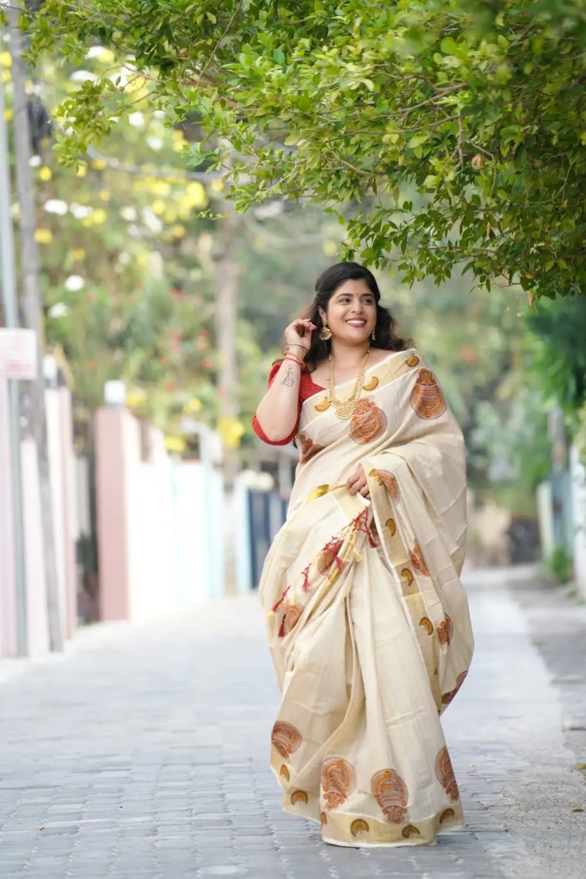 Keli Premium Kerala Saree - Image 4
