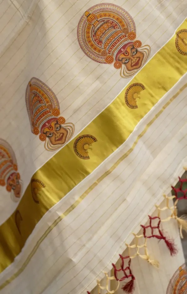 Keli Premium Kerala Saree - Image 3