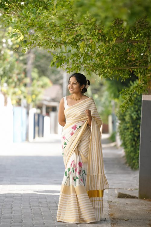 Ambujam Premium Kerala Saree