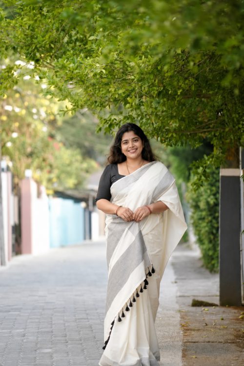 Kalima Pure Cotton Kerala Saree