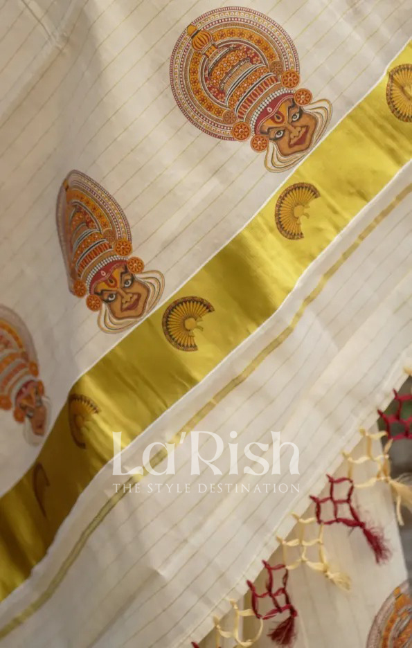 Keli Premium Kerala Saree - Image 2