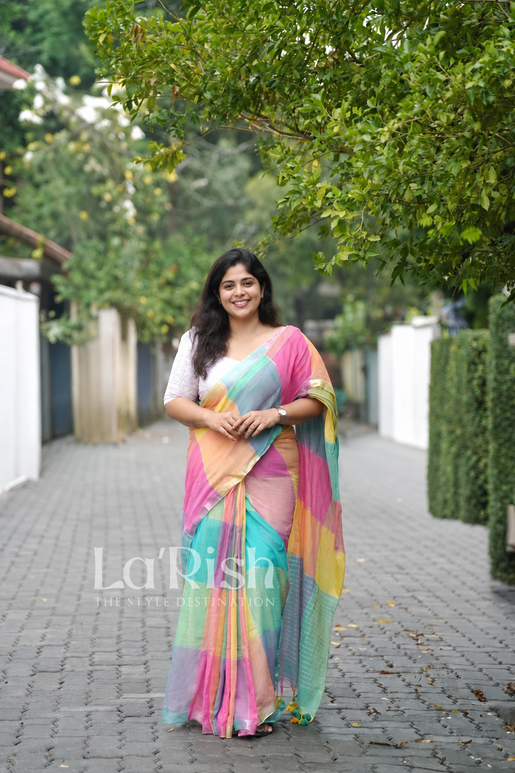 Linen Candy Saree