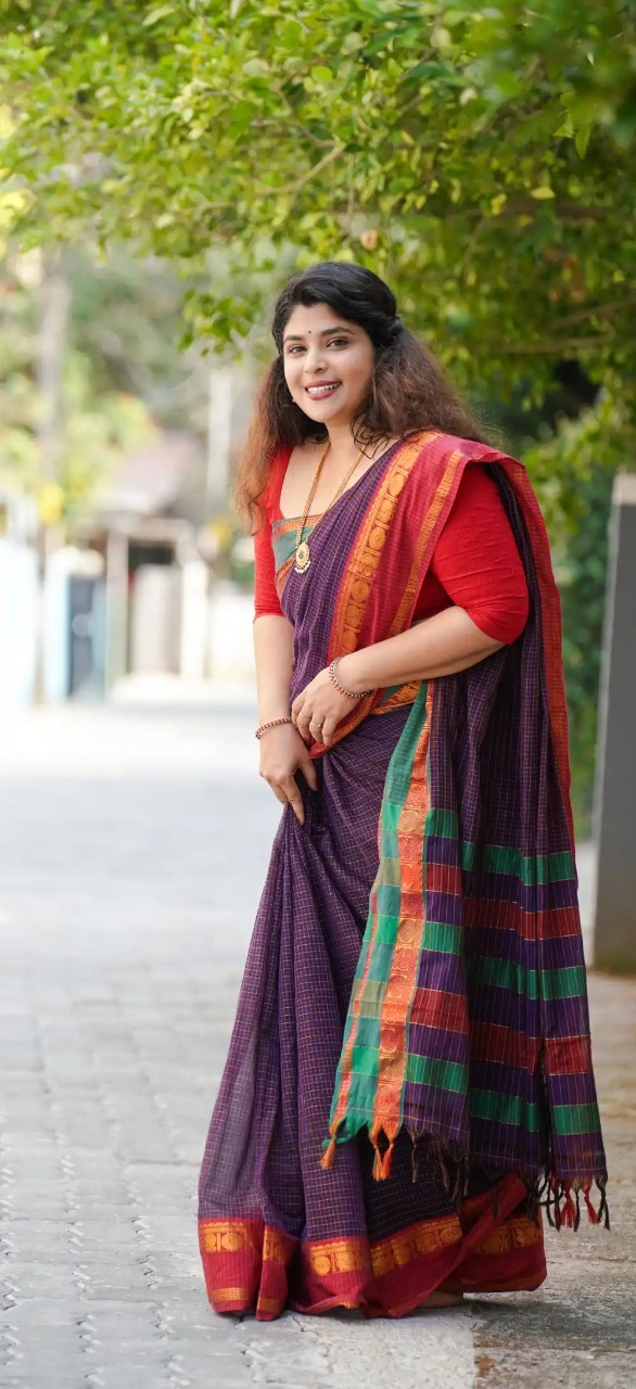 Rajlaxmi Pure Narayanpet Saree - Image 2