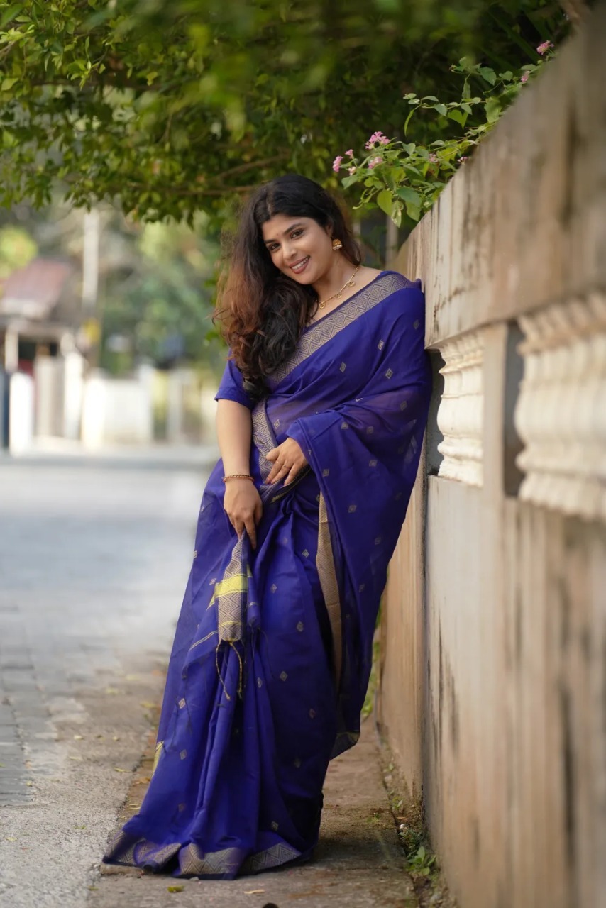 Thaara Maheswari Silk Saree - Image 2