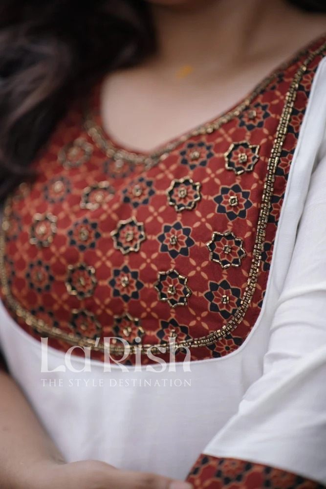 Ajrak Kurta - Image 3