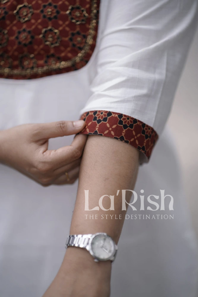 Ajrak Kurta - Image 2