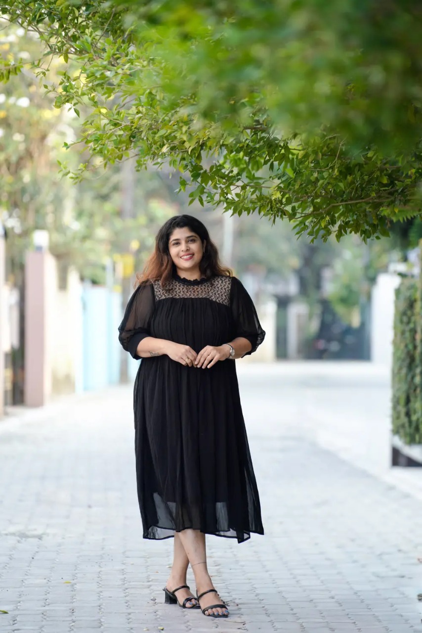 Midnight Black Dress - Image 2