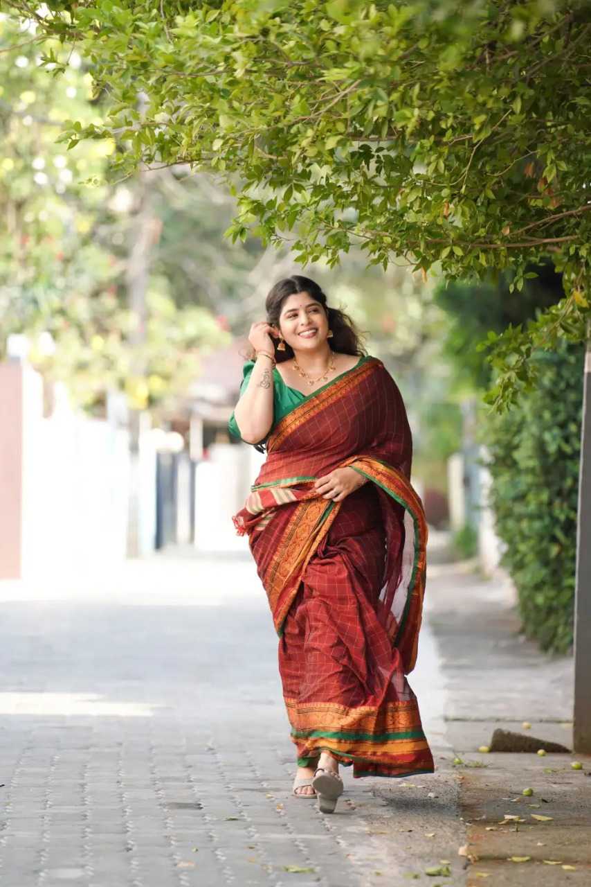 Nandini Pure Narayanpet Saree - Image 4