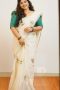 Pushpam Puliyilakara Kerala Saree