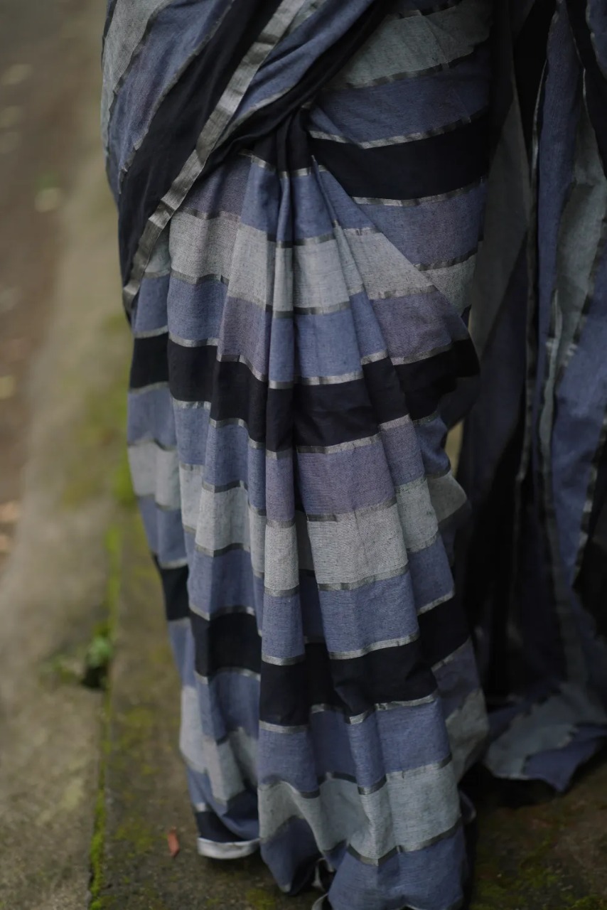 Rainbow Black Mul Mul Cotton - Image 4